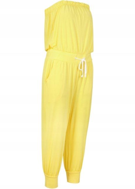 B.P.C kombinezon dżersejowy żółty letni r.48/50