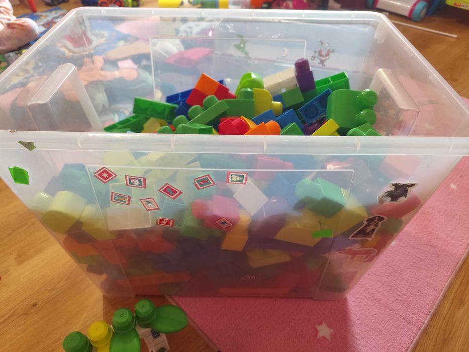 Klocki mega bloks duze klocki