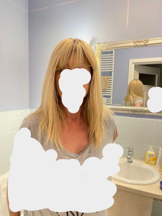 Peruka z naturalnego włosa (nowa, nie używana)