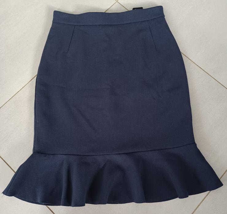 Granatowa spódnica h&m 38 M
