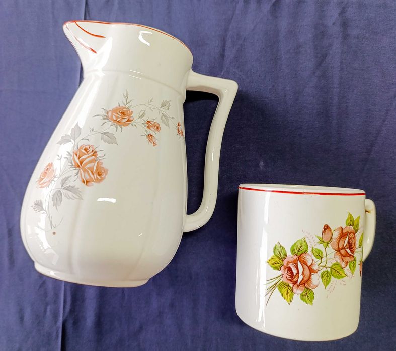 Jarro e Caneca Vintage