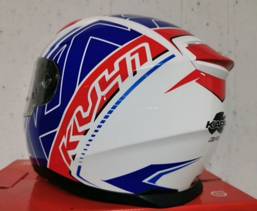 Capacete Kappa KV-41 Dallas Red / Blue ( NOVOS )