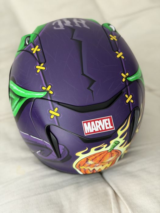 Capacete HJC Rpha 11 Goblin Marvel