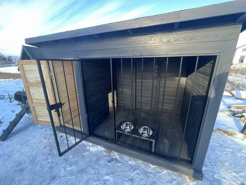 Виготовляємо вольєри будки для собак по індивідуальним замовленням.