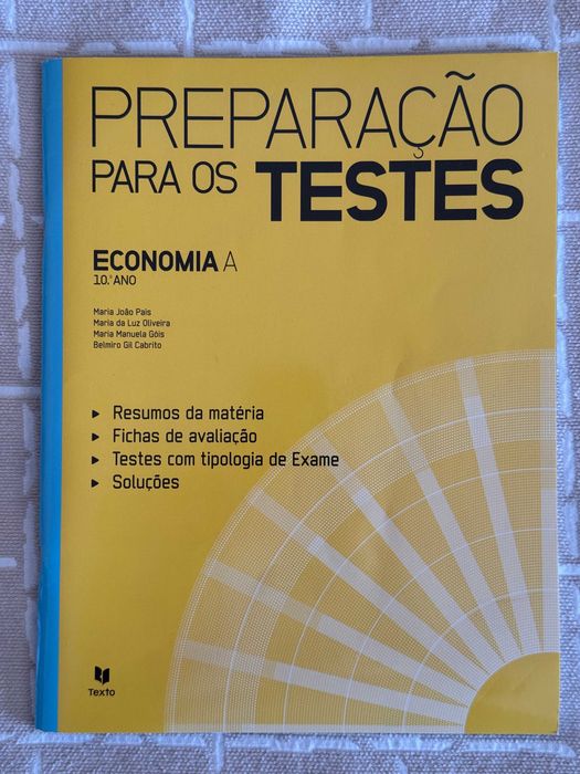 Preparação para os Testes Economia A 10 ano (Texto Editores)