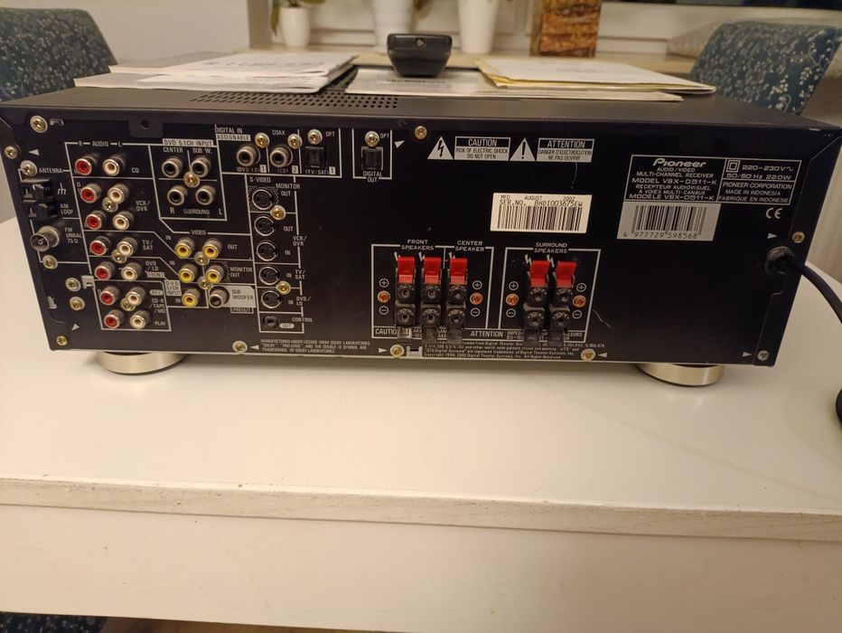 Amplituner kina domowego Pioneer VSX-D511 | 5.1 | Dolby Digital | DTS