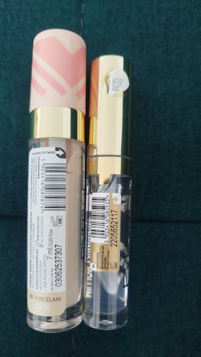 Eveline Cosmetics Finish Show, Korektor wodoodp 24h+gratis błyszczyk