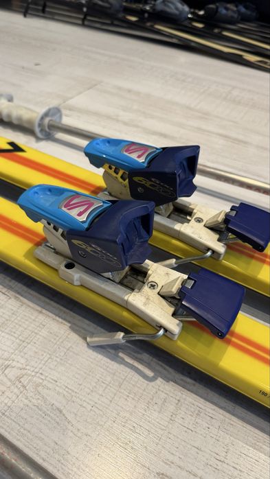 Narty SALOMON X-Free 600  wiązania Salomon kijki  190 cm