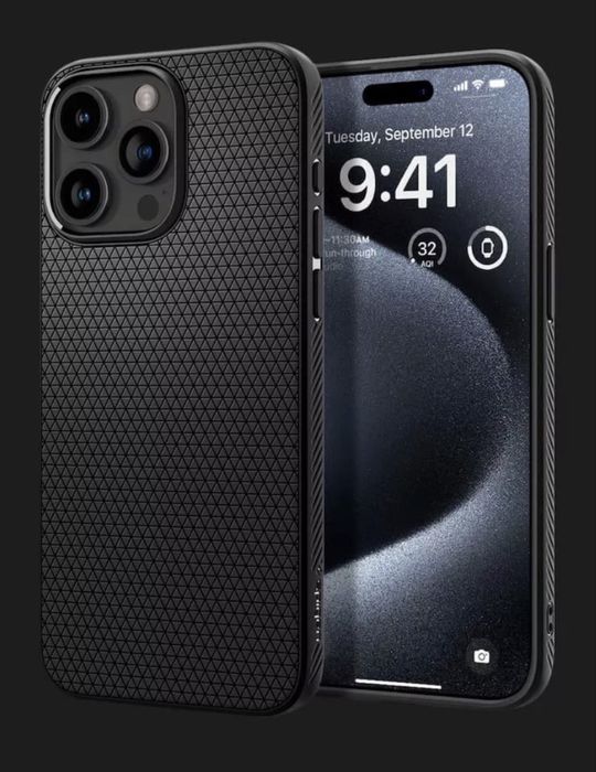 чохол spigen liquid air для iphone 15 pro