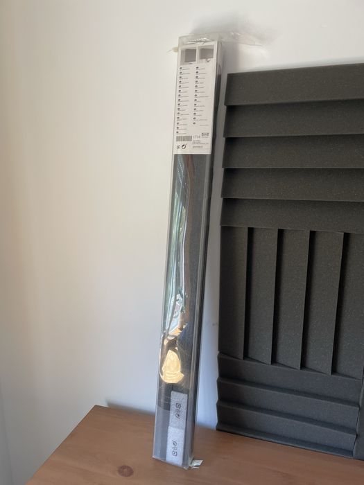 IKEA estore Cinza HOPPVALS 80x155cm
