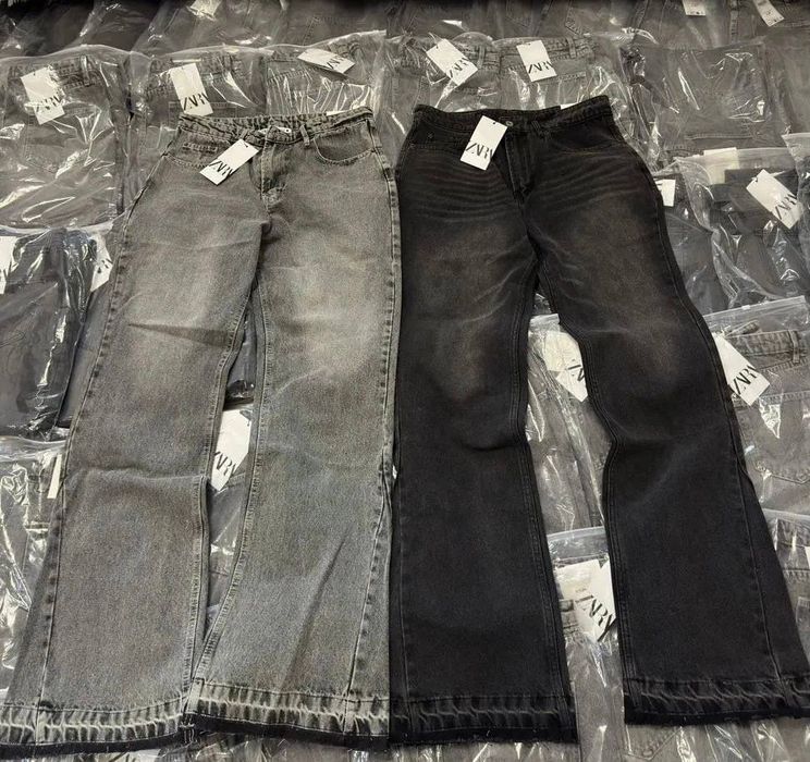 джинсы Zara flared клеш bootcut