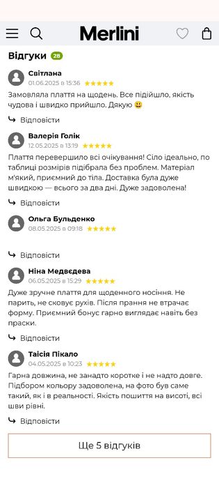 Сукня поло від українського виробника merlini,розмір м