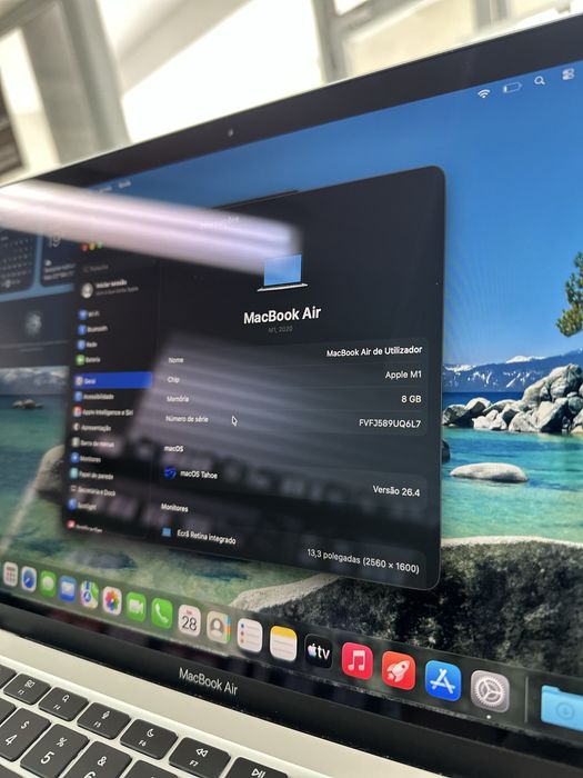 Macbook Air 2020 M1 ( 24 meses Garantia )