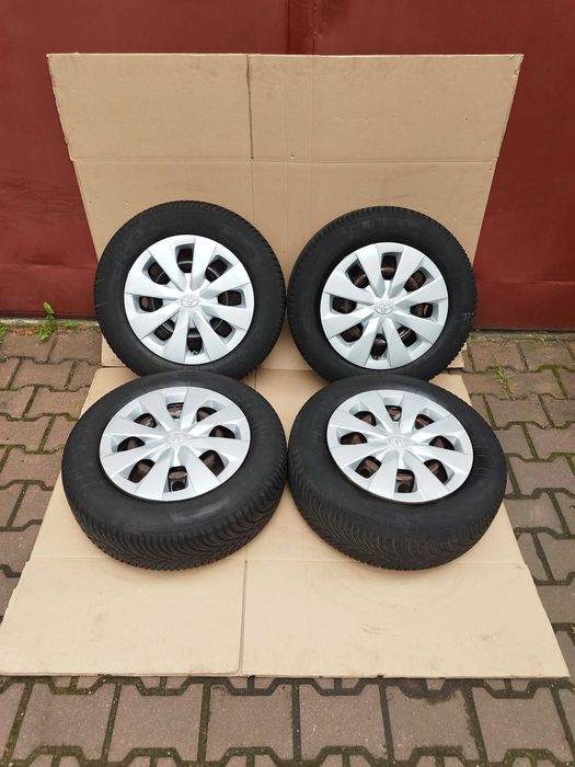 2025r. koła 5x114,3 ZIMOWE 195/65R15 Czujniki oryginał TOYOTA Corolla, Auris, Verso, Suzuki Swace