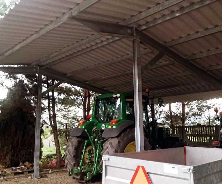 Hala stalowa ocynkowana 11x16