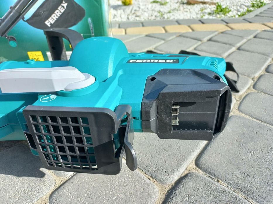 Потужна аккумуляторна дуйка ferrex 40v садовий пилосос дуйка