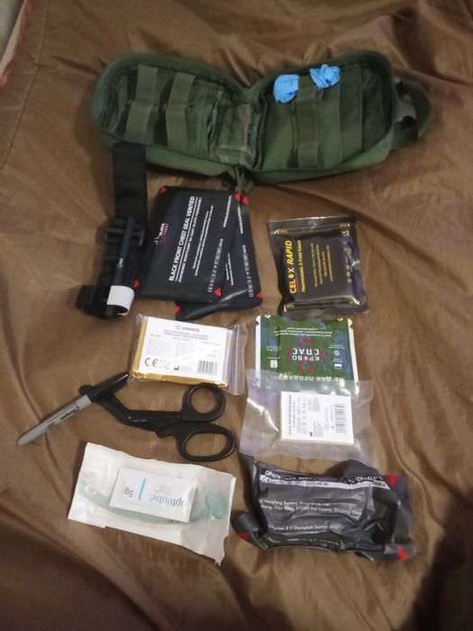 Аптечка PTR тактична BLACK FRONT