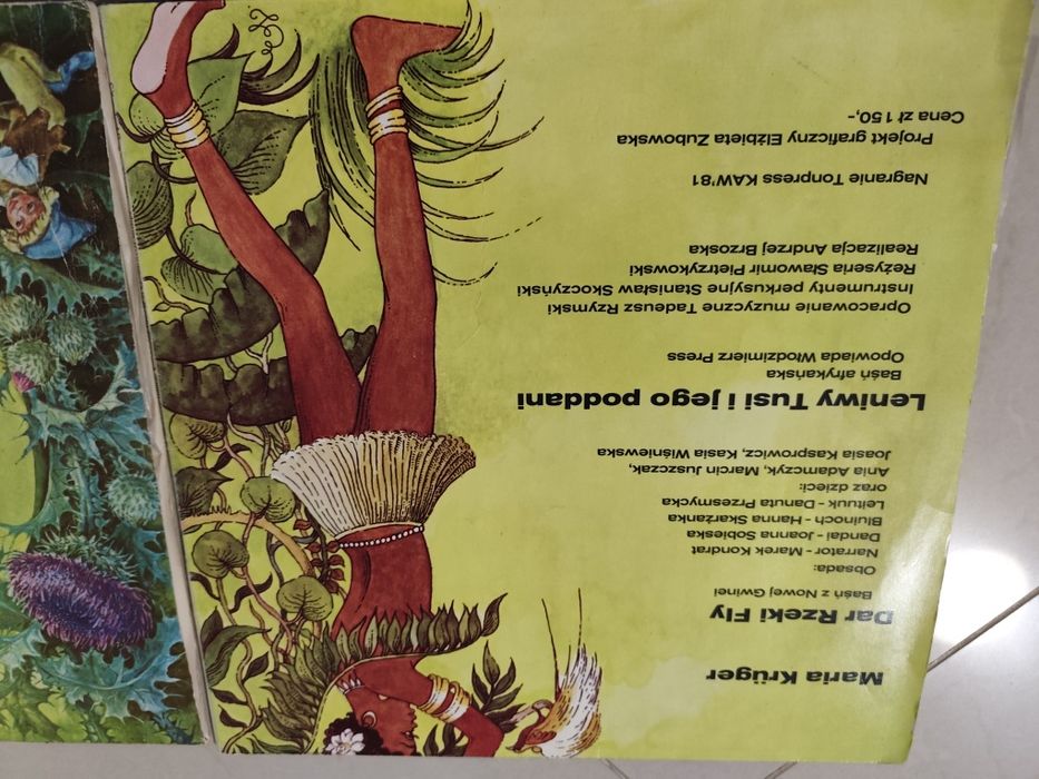 Zestaw bajek na płytach winylowych