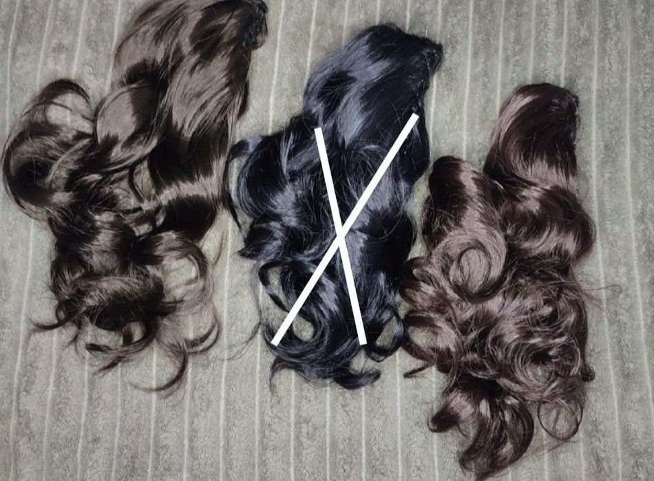 Парик накладне волосся хвіст