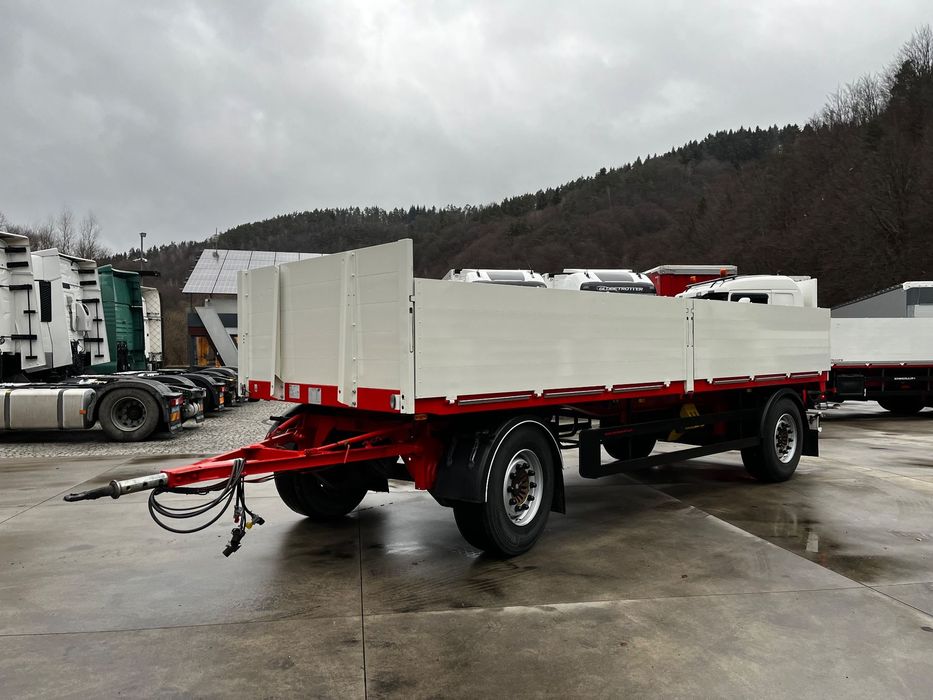 Schwarzmuller Przyczepa Burtowa // 2011 Rok // Burty 80 // Osie SAF // 6.80x2.49 // Jak nowa !!!