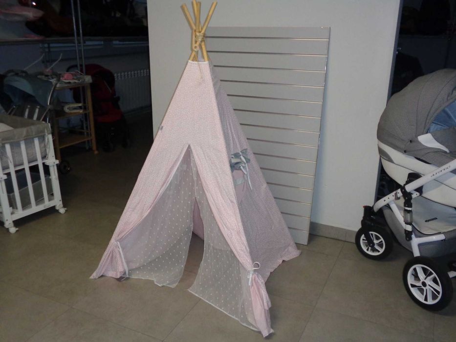 Namiot Cotton Candy teepee, Suchedniów Salon Bobasa