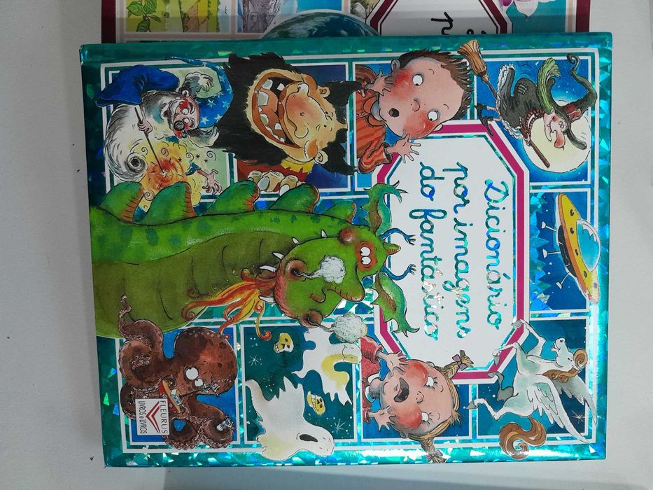 4 Livros de crianças coleção "dicionário por imagens"