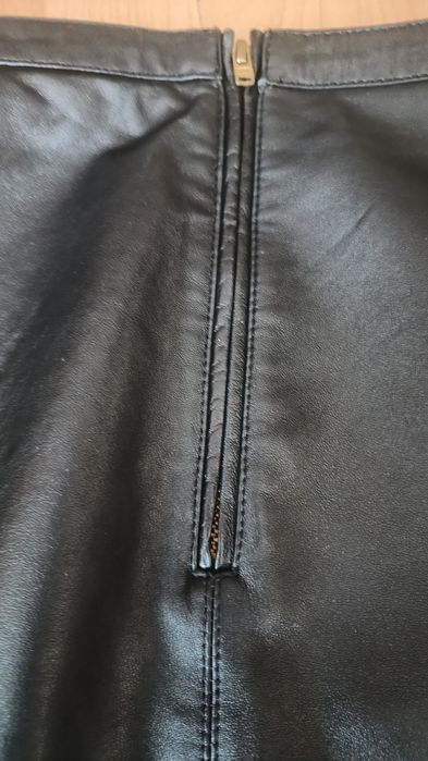 Spódnica mini że skóry