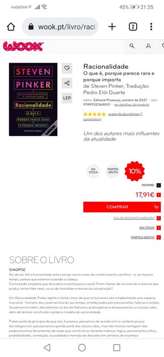 Livro Racionalidade
