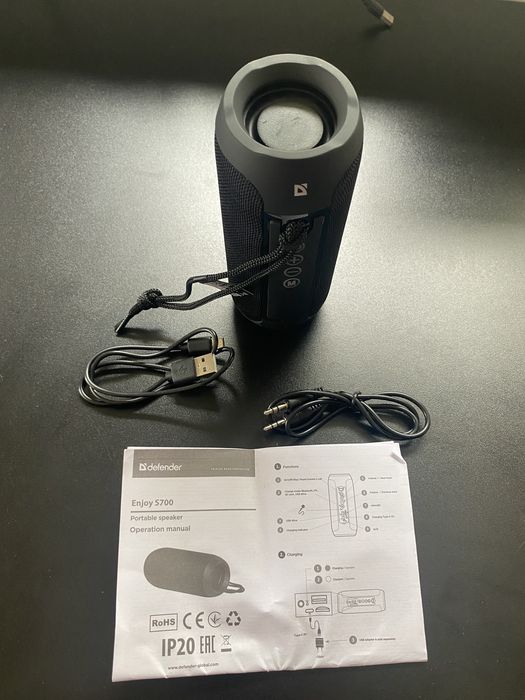 Głośnik Bluetooth Defender Enjoy S700 10W MP3/FM/SD/USB czarny