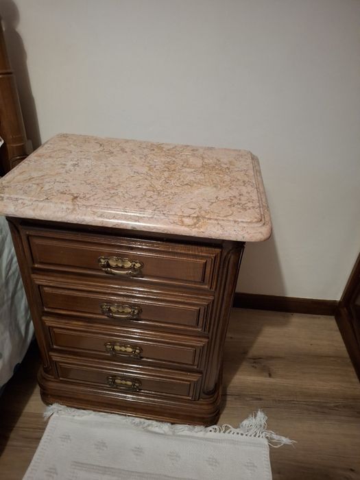 Cómoda+Toucador+2 mesinhas de cabeceira