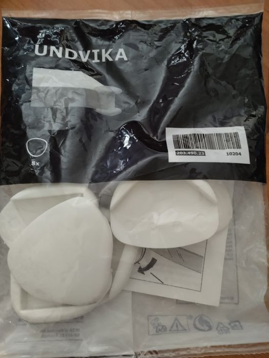 Protetores de cantos branco