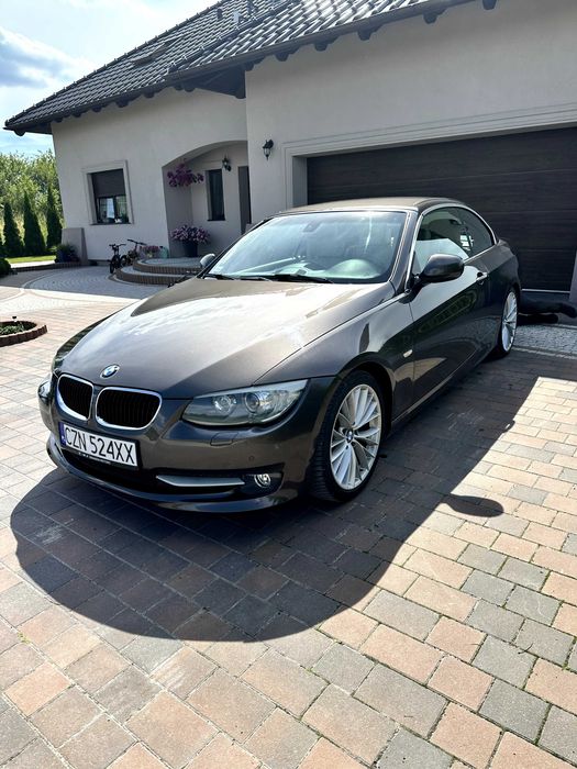 BMW E93 320d Cabrio 2010r | 140 tys. km | Jasna Skóra