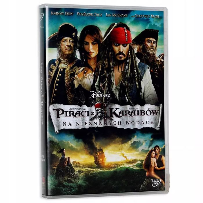 Piraci z Karaibów. Na nieznanych wodach, DVD. Galapagos