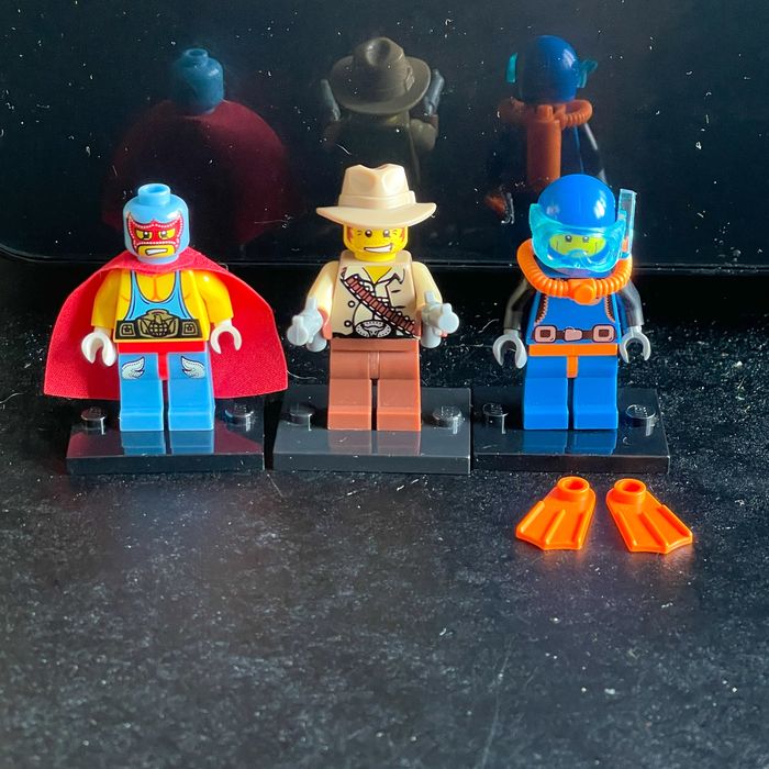 Lego Minifigures Series 1 Conjunto de 3