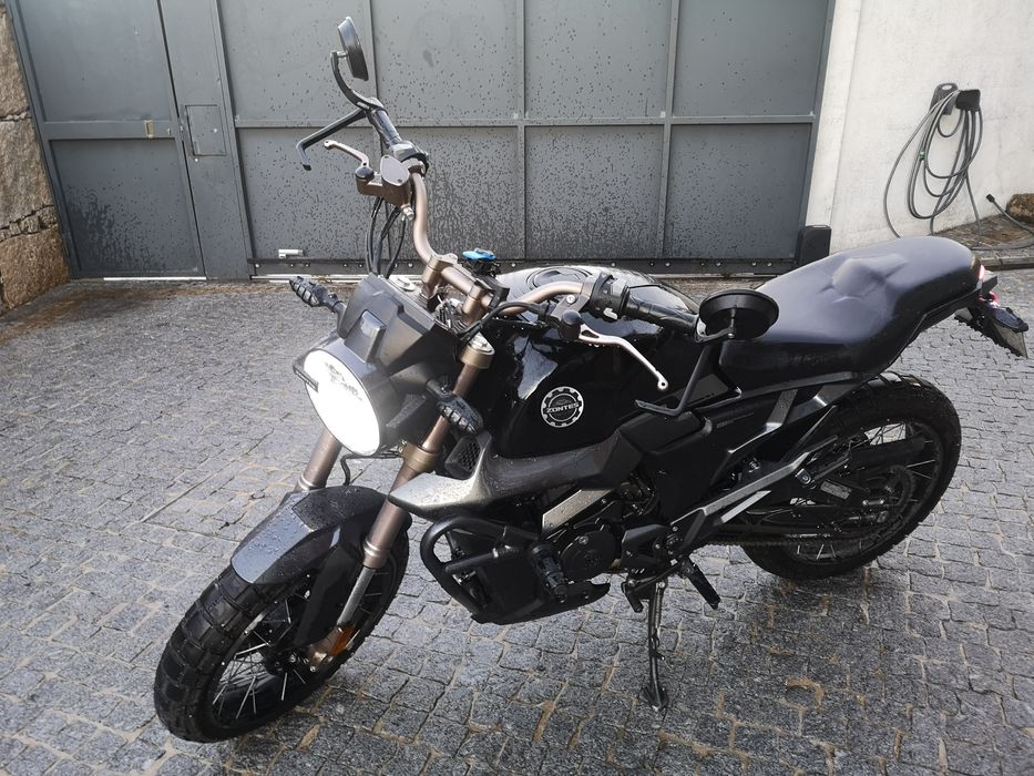 Zontes G1X 125cc de 2021 – Excelente Estado com Melhorias