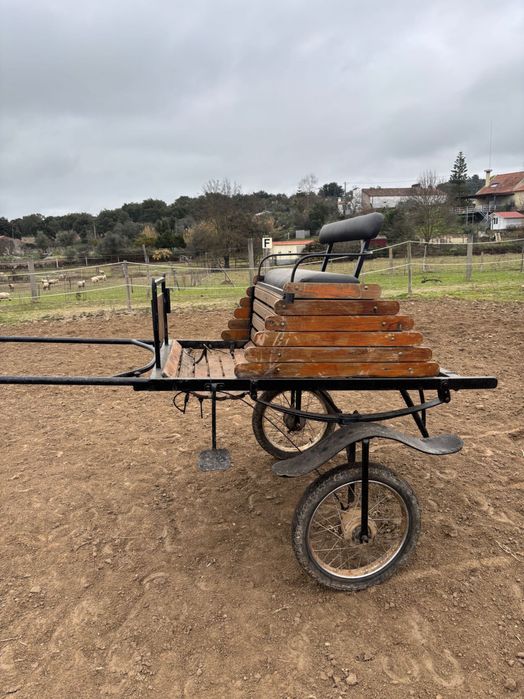 Charrete para cavalo