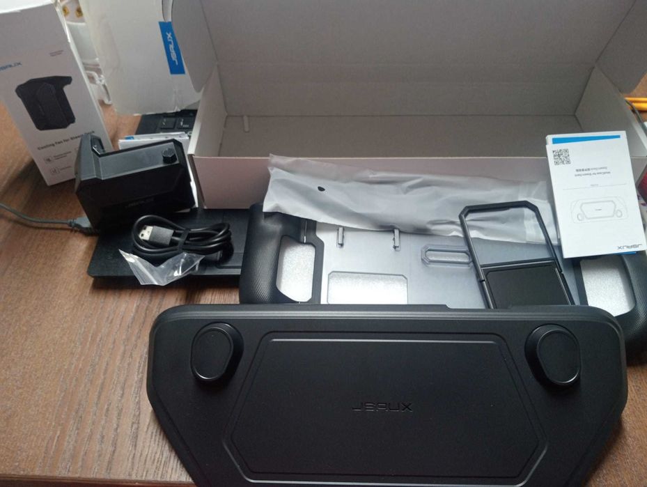 JSAUX ModCase Steam Deck + Cooler Kit (PC0104+GP0200) - NOVO
