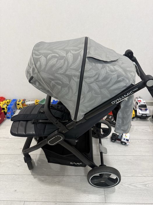Коляска дитяча El Camino ME 1053B DYNAMIC PRO Special Light Gray