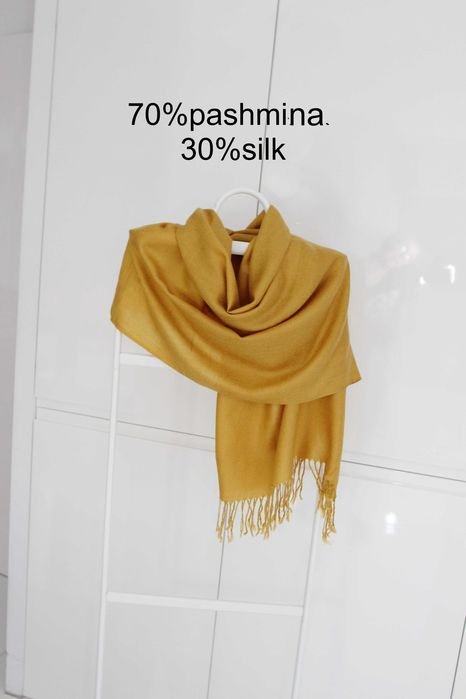 Szal 70%pashmina 30%jedwab