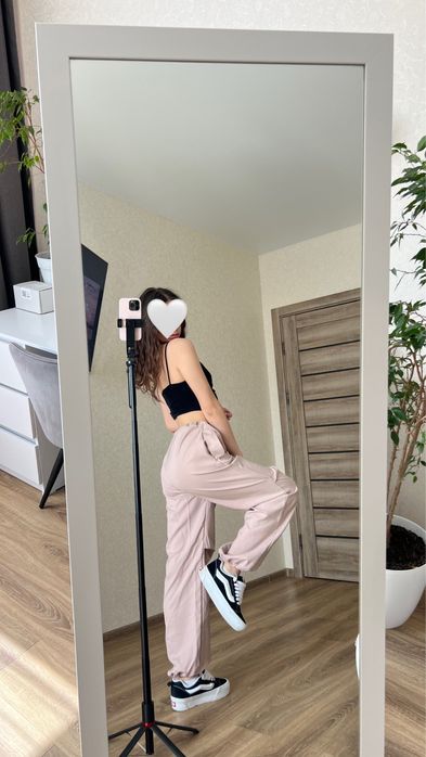 Джогери спортивні,колір беж, XS-M