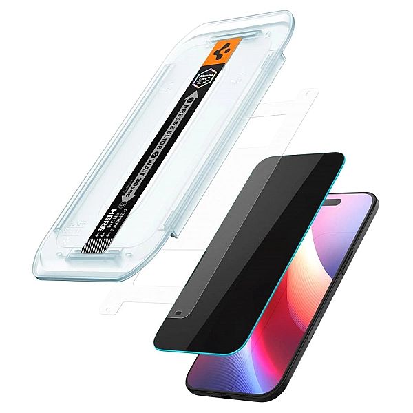 Szkło Prywatyzujące Spigen Glas.tr "Ez Fit" 2-Pack Iphone 17 Air Priva