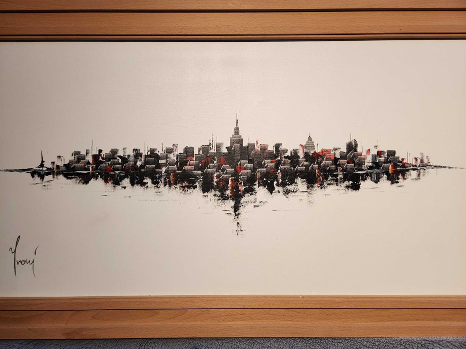 Pintura a óleo New-York