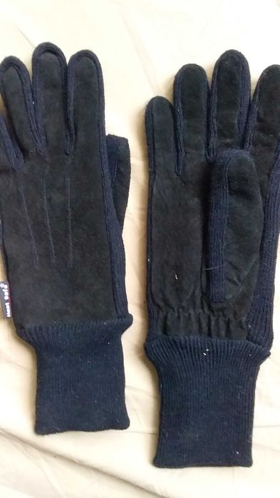Рукавиці чоловічі,підліткові для хлопця замша-нові-heat safe