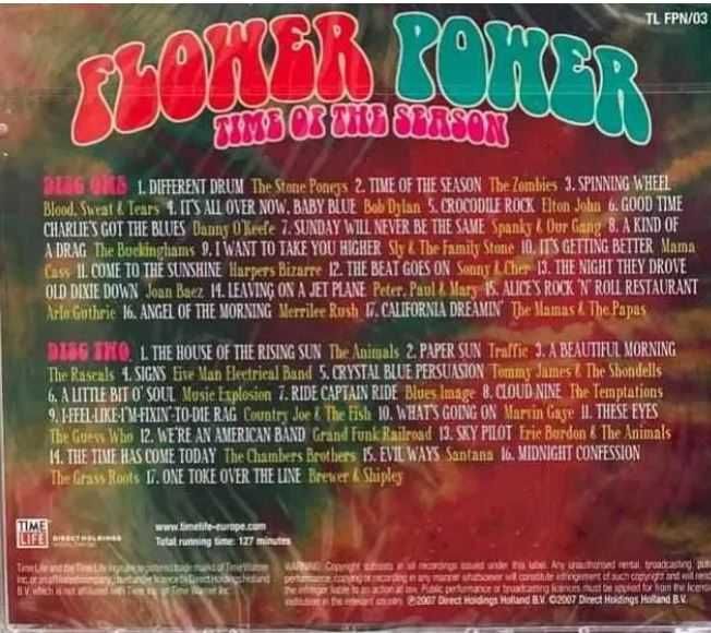 Flower Power SKŁADANKA 10CD Okazja!
