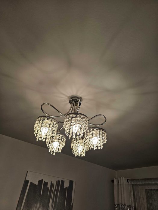 Żyrandol kryształki DIANA V