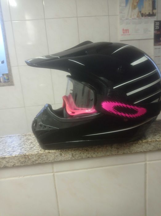 Vendo capacete de motocross