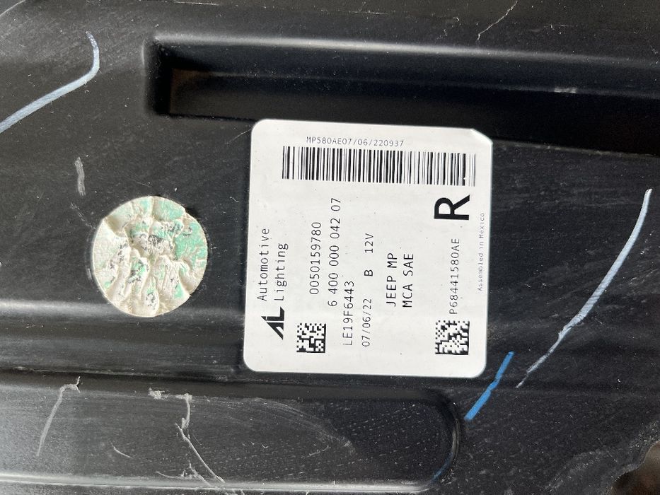 Фара Jeep Compas 2022 Правая