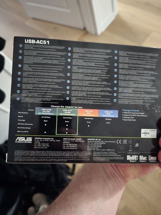 Karty do wifi do  stacjonarnego komputera