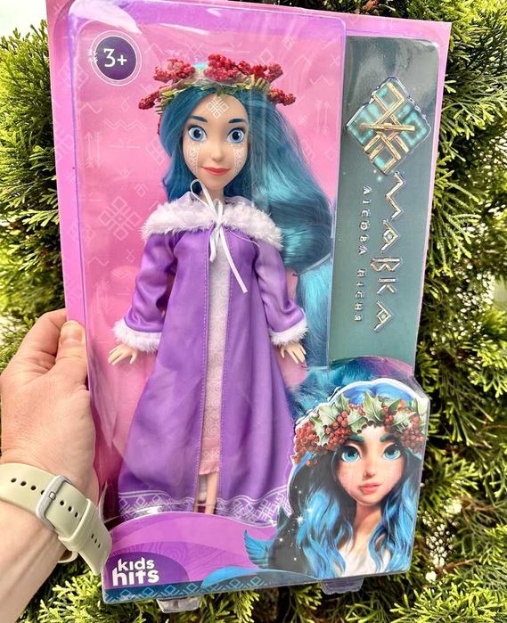 Лялька Мавка MD2201 в білій сукні, бузковій,блакитній, в націон.одязі