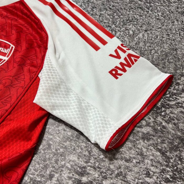 Ігрова футболка Арсенал червоно-біла сезон 2025/26